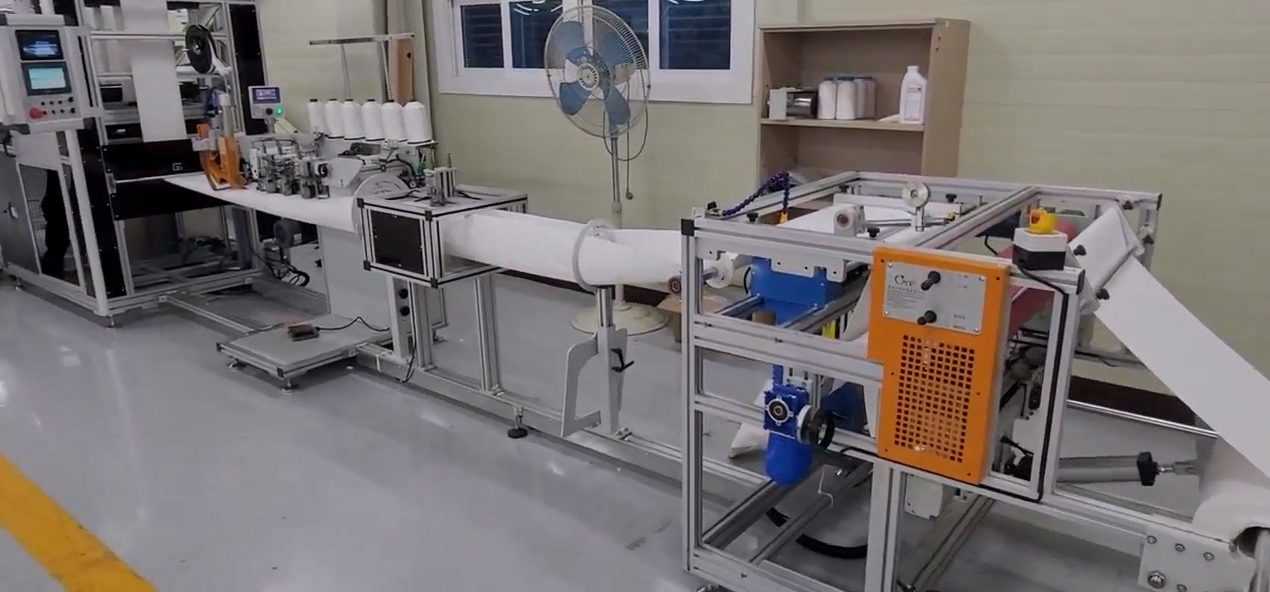 Star Machine bruger automatiske symaskiner til at producere filterposer og forbedre effektiviteten